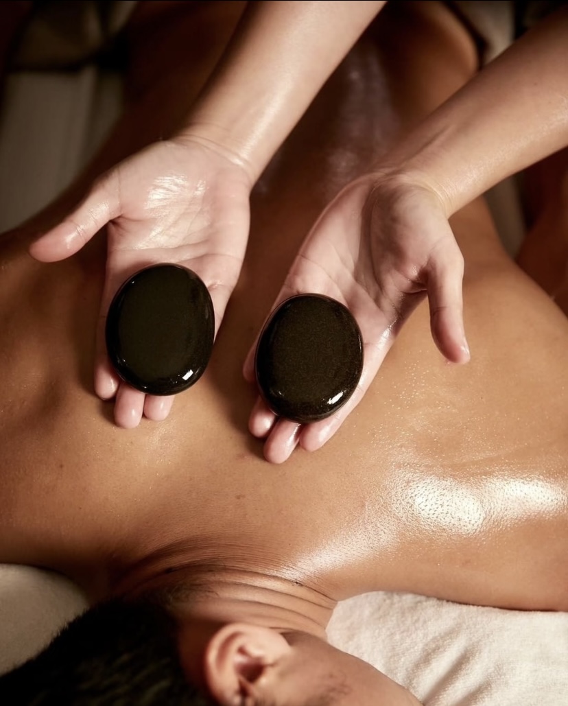 Hot stone massage
